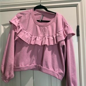 Anthropologie soft sweatshirt